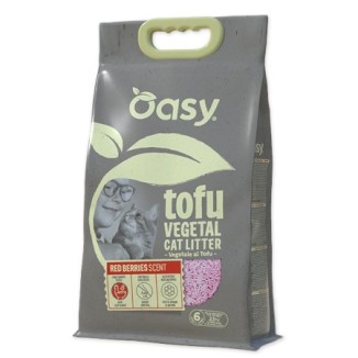 Oasy Lettiera Vegetale al tofu e frutti rossi