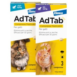 Elanco AdTab compresse masticabili per gatti