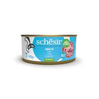 Schesir Complete Nutrition filetti in jelly in lattina per gatti (Tonnetto)
