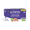 Schesir Complete Nutrition filetti in jelly multipack per gatti (Tonnetto con manzo)