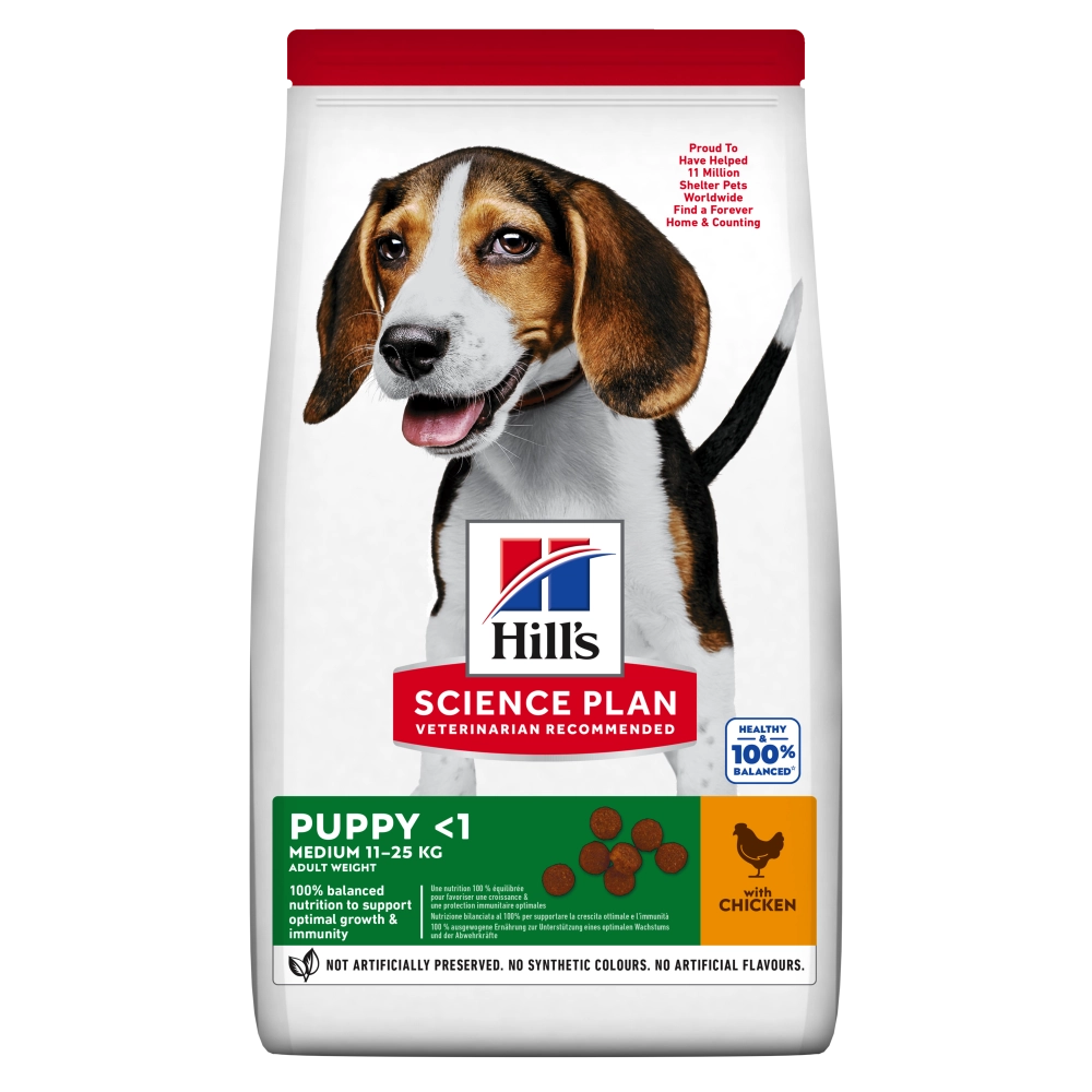 Hill'sHill's Science Plan Puppy medium (pollo)