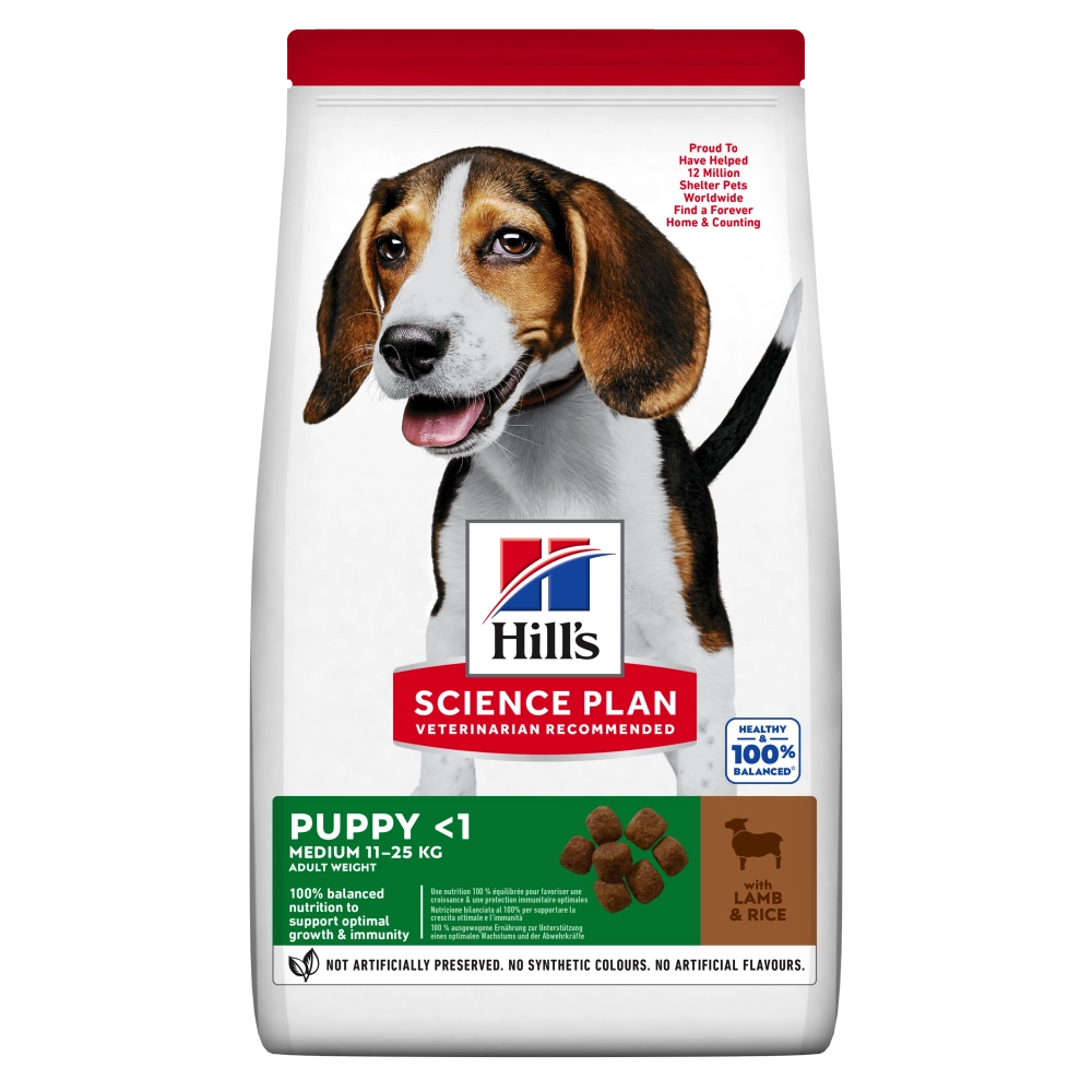 Hill'sHill's Science Plan Puppy medium (agnello)