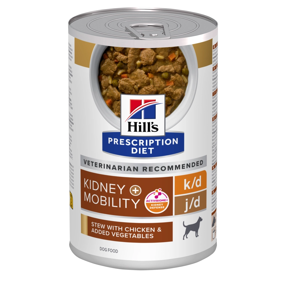 Hill'sHill's Prescription Diet k/d + Mobility spezzatino per cani