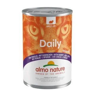 Almo Nature Daily paté per gatti al coniglio