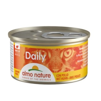 Almo Nature Daily mousse per gatti al pollo