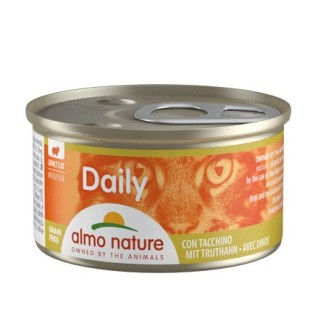 Almo Nature Daily mousse per gatti al tacchino