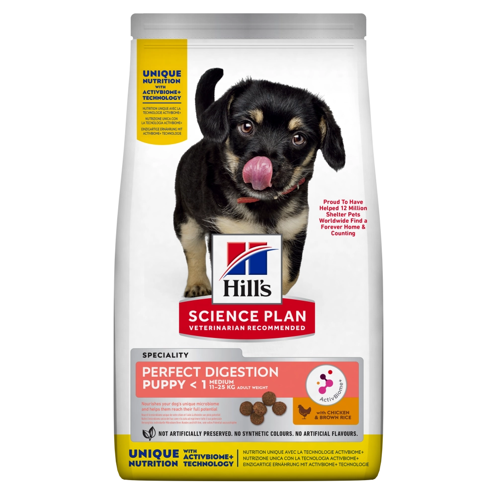 Hill'sHill's Science Plan Perfect Digestion Puppy medium (pollo e riso)