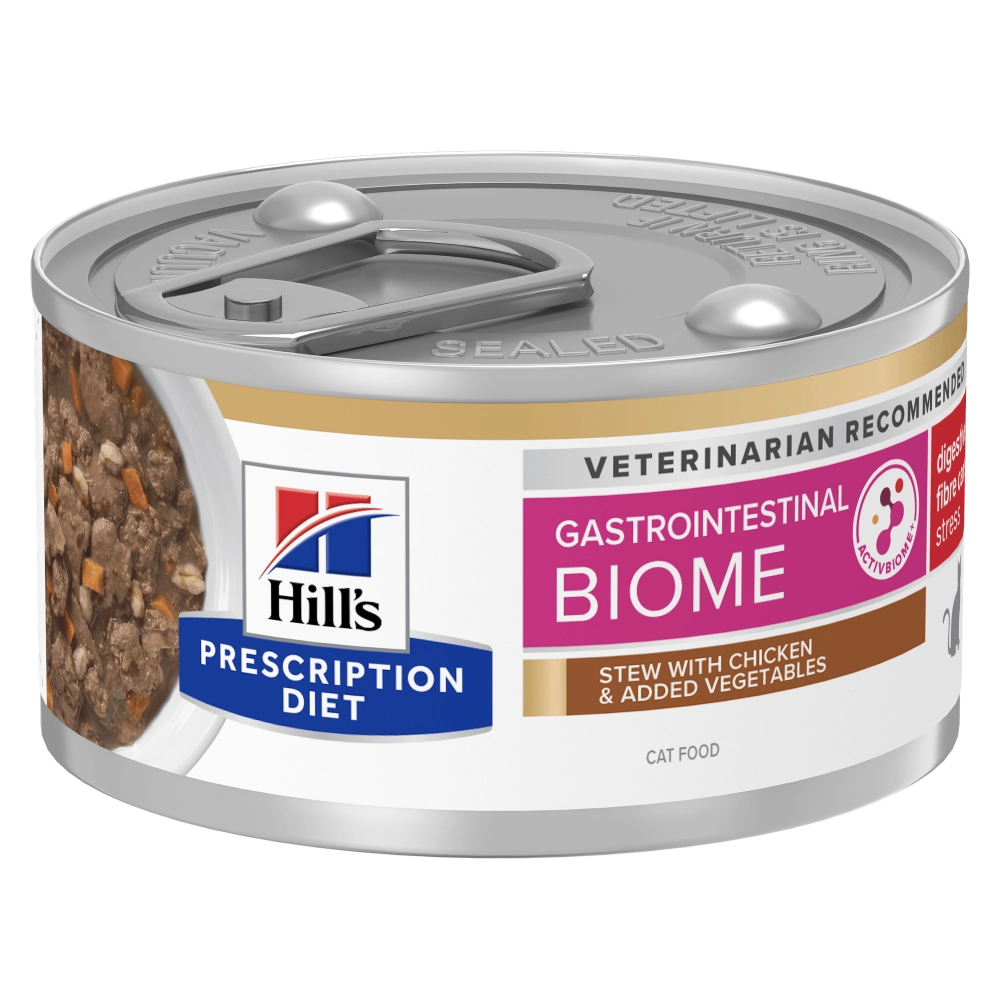 Hill'sHill's Prescription Diet Gastrointestinal biome stres feline spezzatino