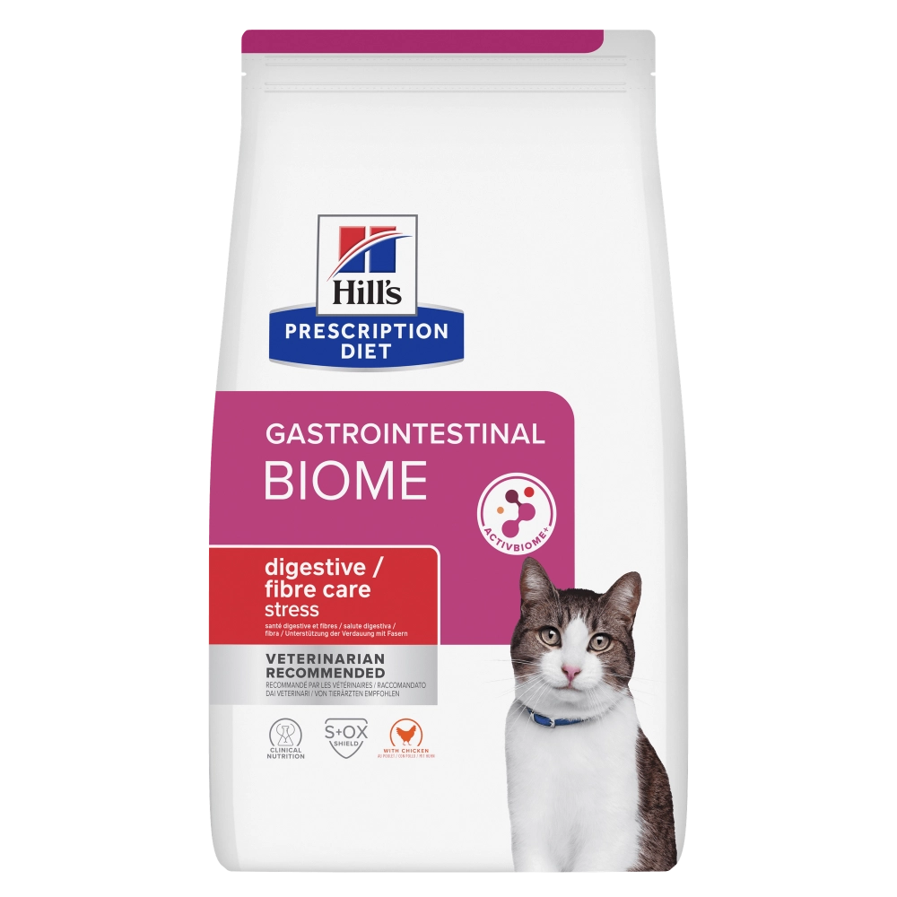 Hill'sHill's Prescription Diet Gastrointestinal biome stress feline