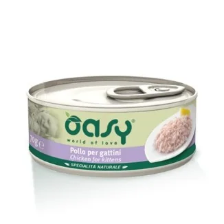 Oasy per gattini al pollo