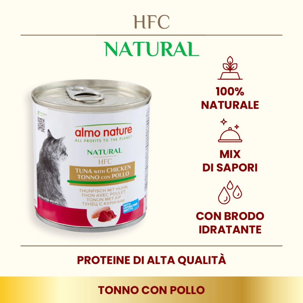 Almo NatureAlmo Nature HFC Natural con tonno e pollo