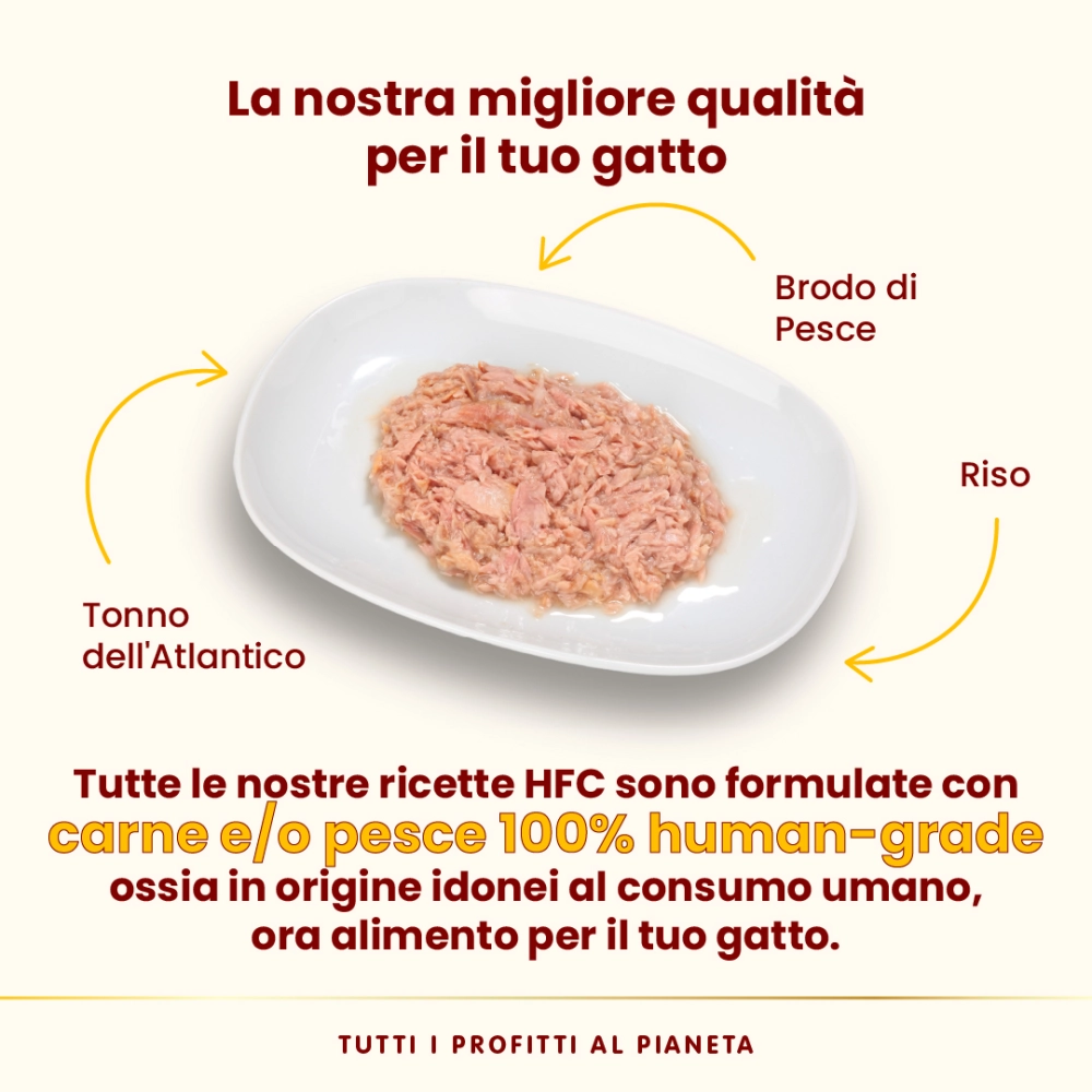 Almo NatureAlmo Nature HFC Natural con tonno dell’Atlantico