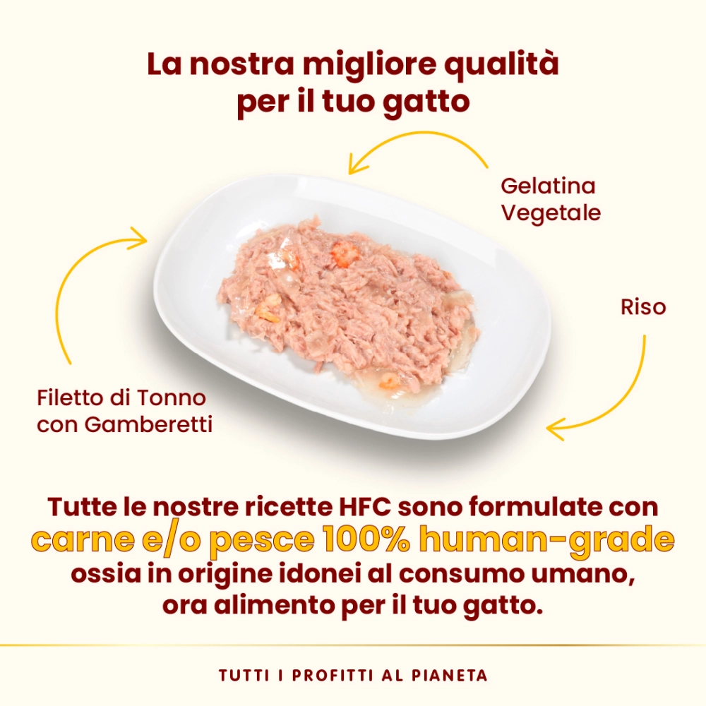 Almo NatureAlmo Nature HFC Jelly al tonno e gamberetti