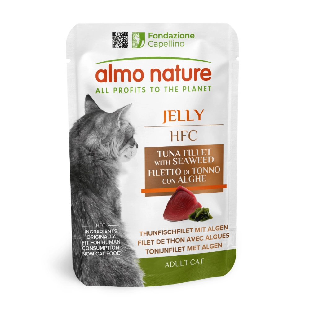 Almo NatureAlmo Nature HFC Jelly (filetto di tonno e alghe)