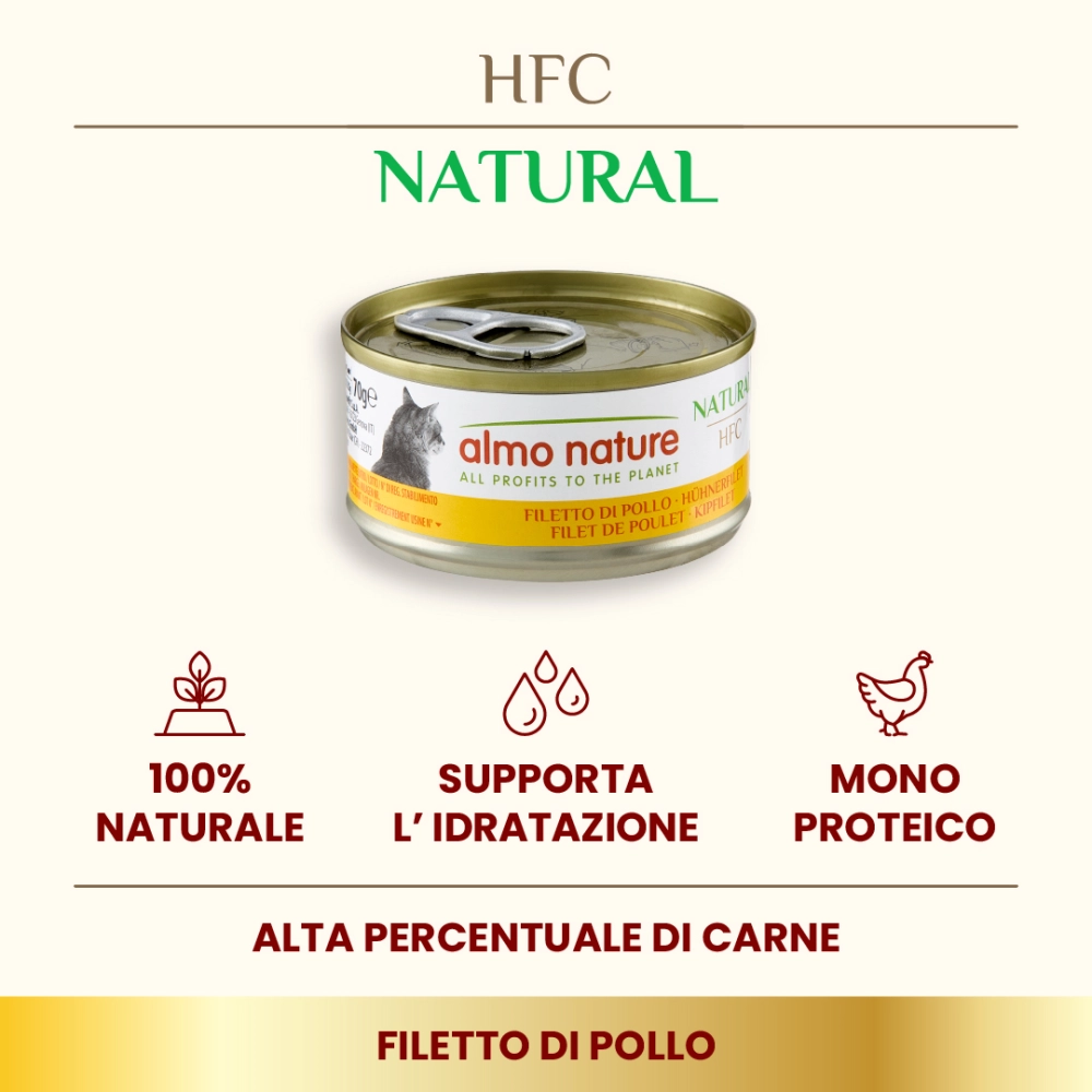 Almo NatureAlmo Nature HFC Natural (filetto di pollo)
