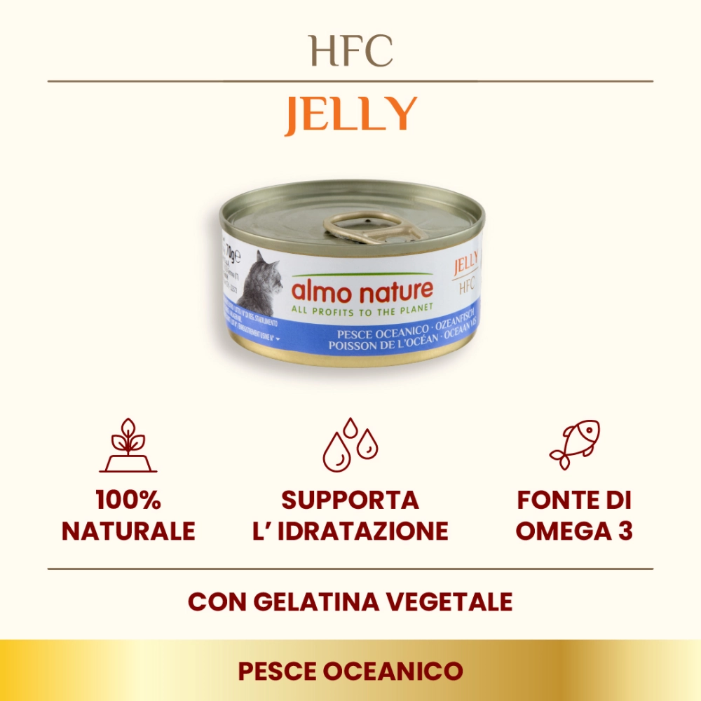 Almo NatureAlmo Nature HFC Jelly (pesce oceanico)