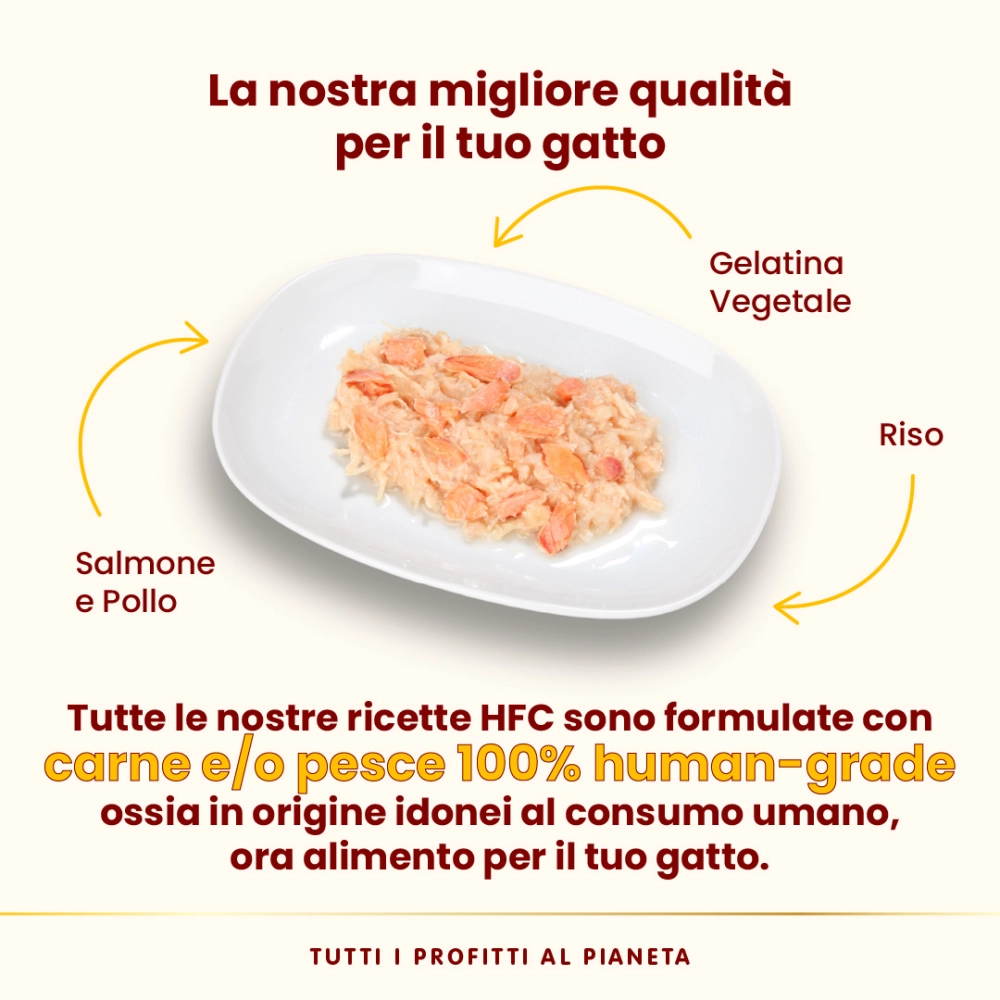 Almo NatureAlmo Nature HFC Jelly (salmone e pollo)