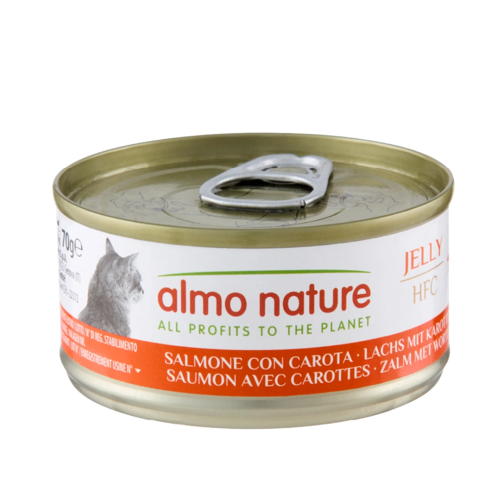 Almo NatureAlmo Nature HFC Jelly (salmone con carota)