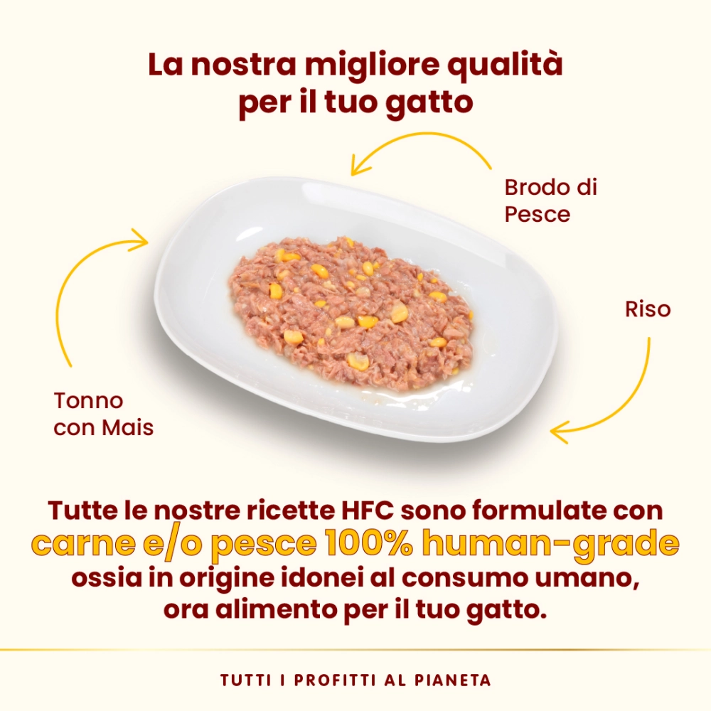 Almo NatureAlmo Nature HFC Natural (tonno con mais)