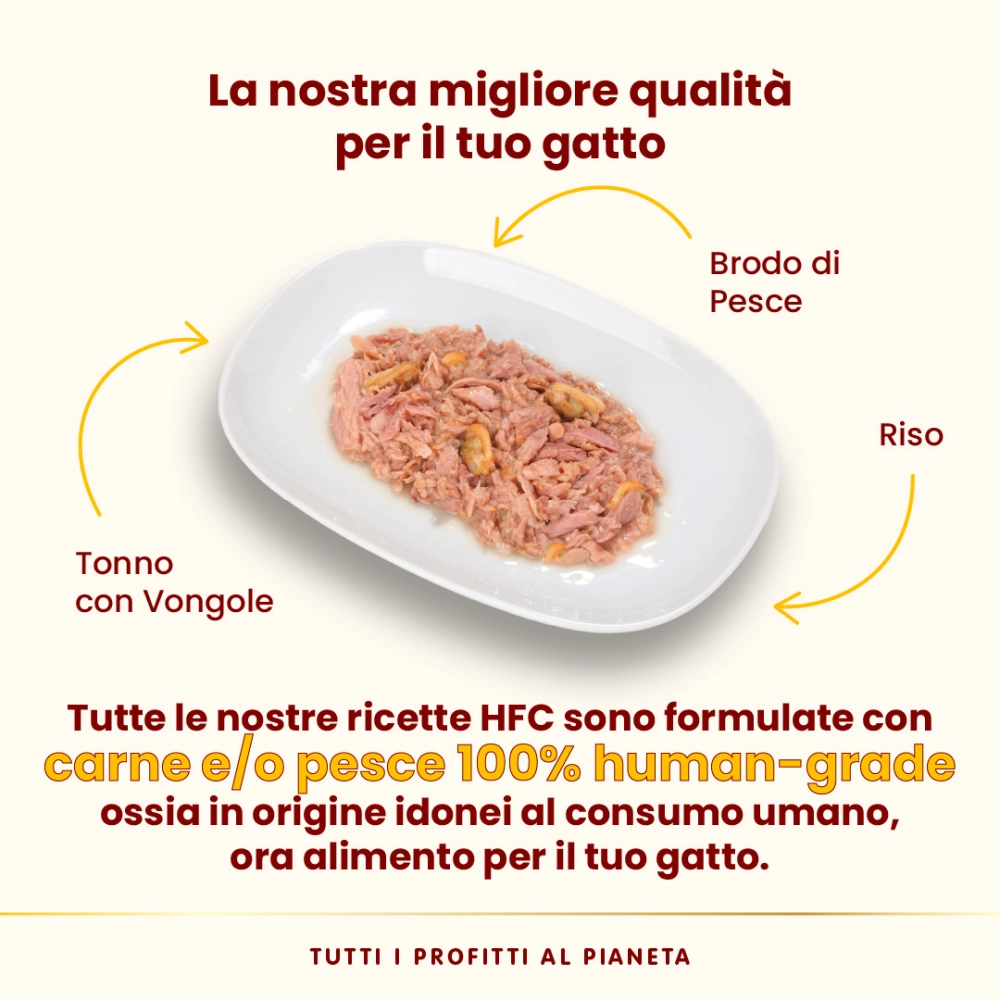 Almo NatureAlmo Nature HFC Natural (tonno con vongole)