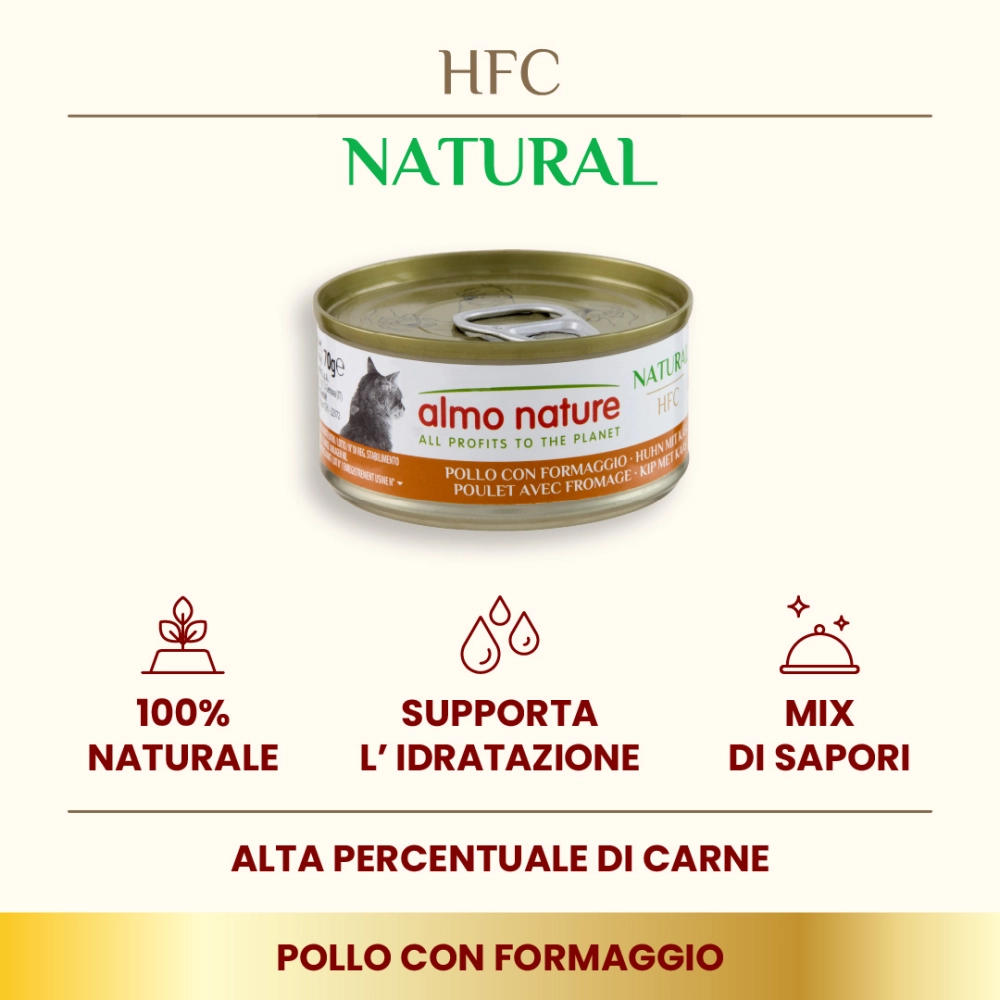 Almo NatureAlmo Nature HFC Natural (pollo con formaggio)