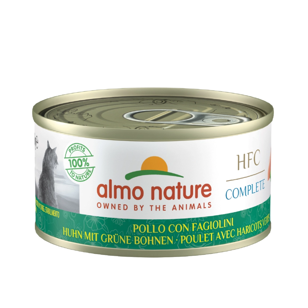 Almo NatureAlmo Nature HFC Complete per gatti (pollo con fagiolini)