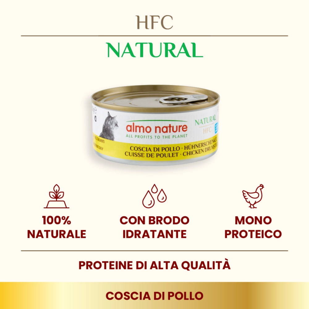 Almo NatureAlmo Nature HFC Natural (coscia di pollo)