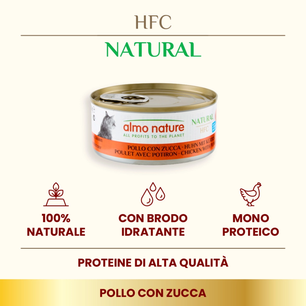 Almo NatureAlmo Nature HFC Natural (pollo con zucca)