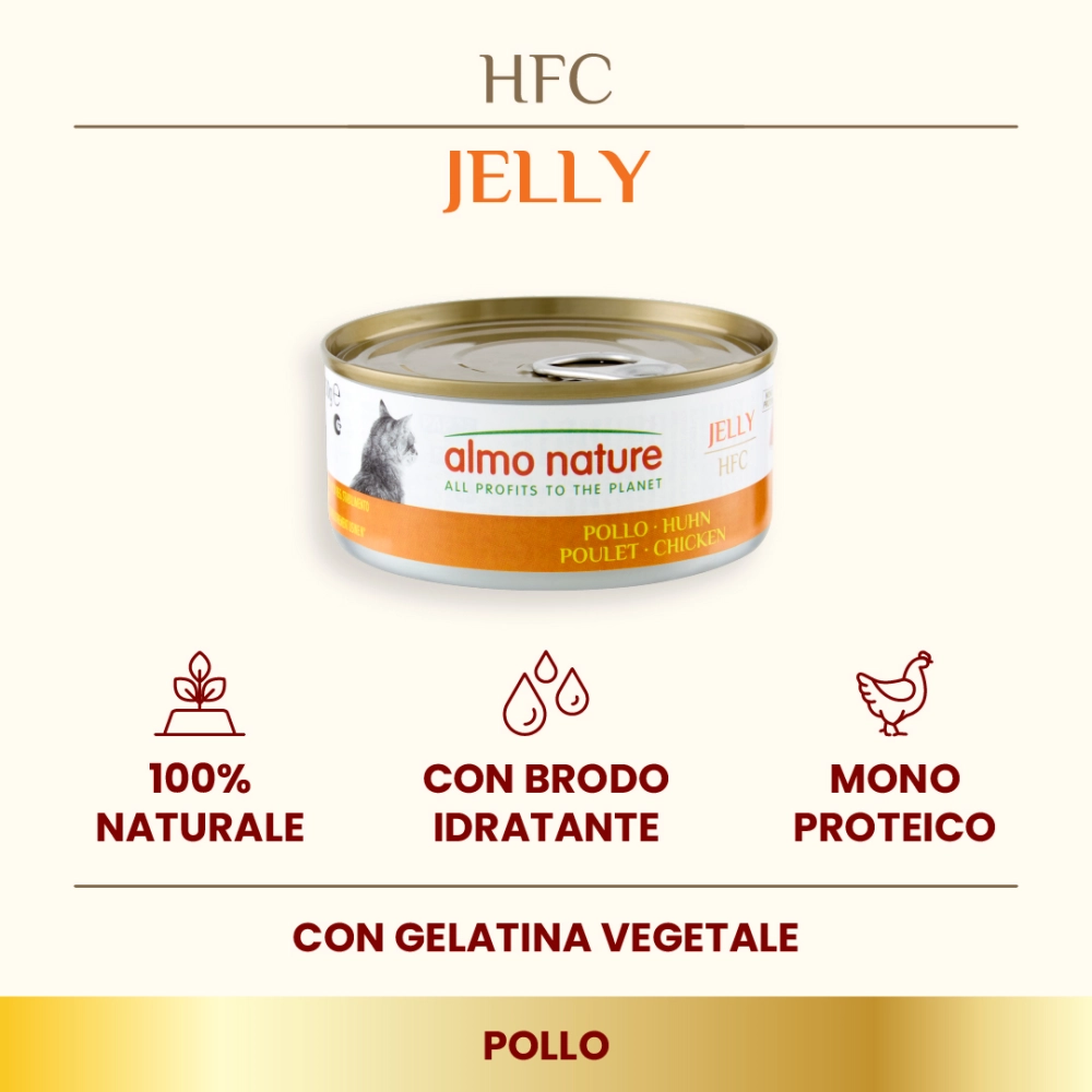 Almo NatureAlmo Nature HFC Jelly (pollo)