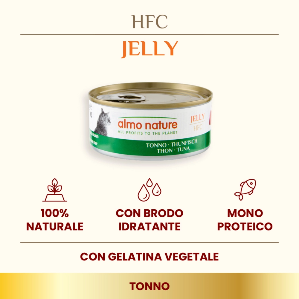 Almo NatureAlmo Nature HFC Jelly (tonno)