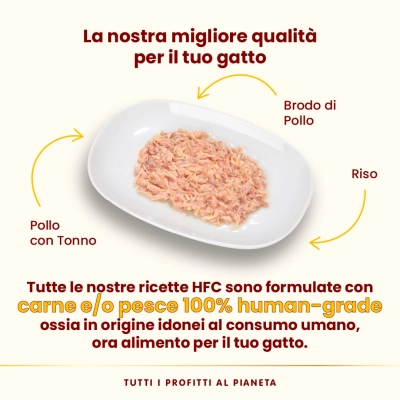 Almo NatureAlmo Nature HFC Natural Light Meal (pollo e tonno)