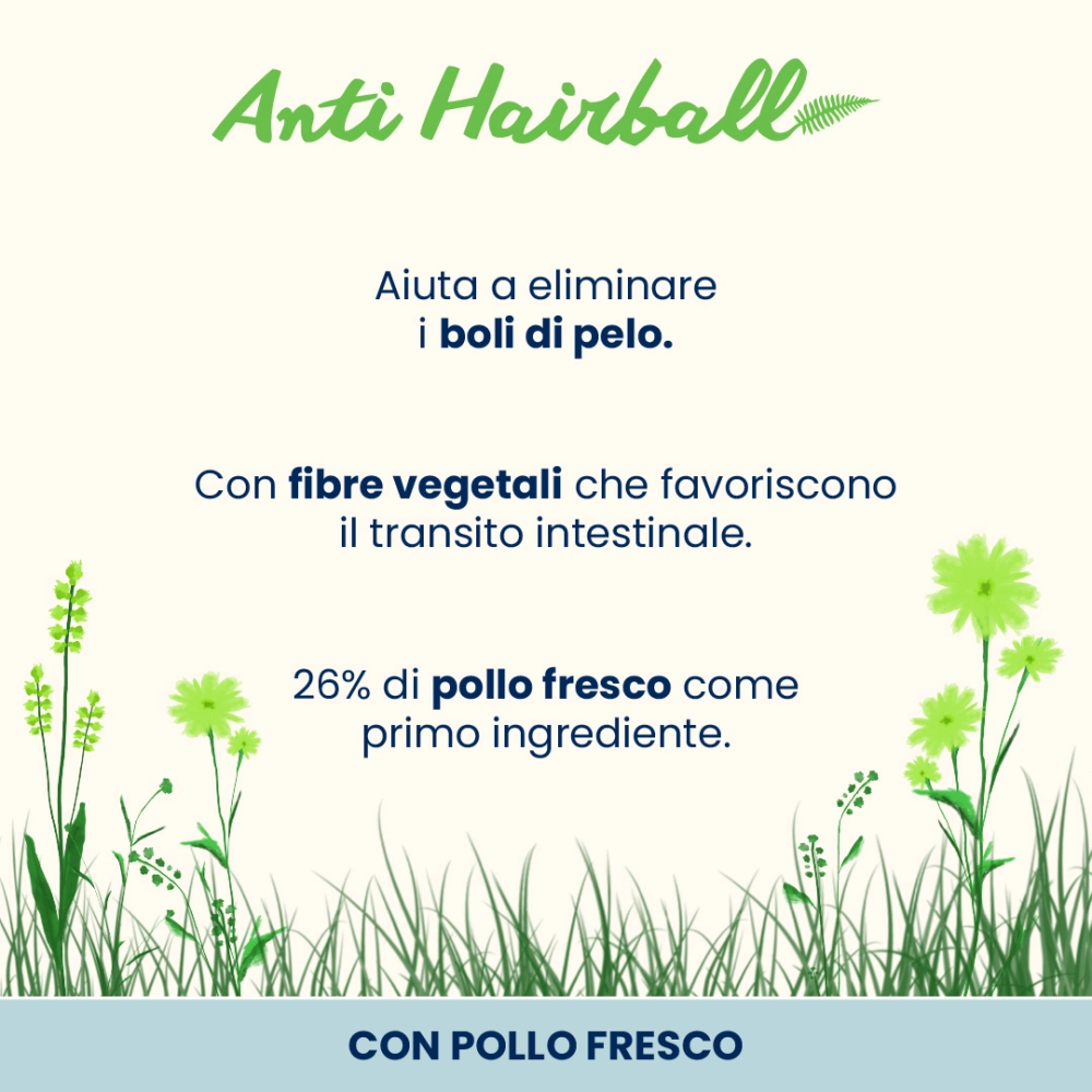 Almo NatureAlmo Nature Holistic Anti Hairball (pollo)