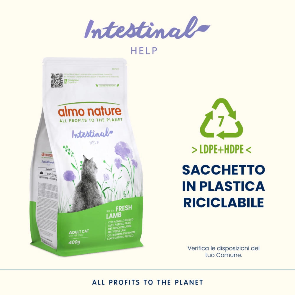 Almo NatureAlmo Nature Holistic Digestive Help (agnello)