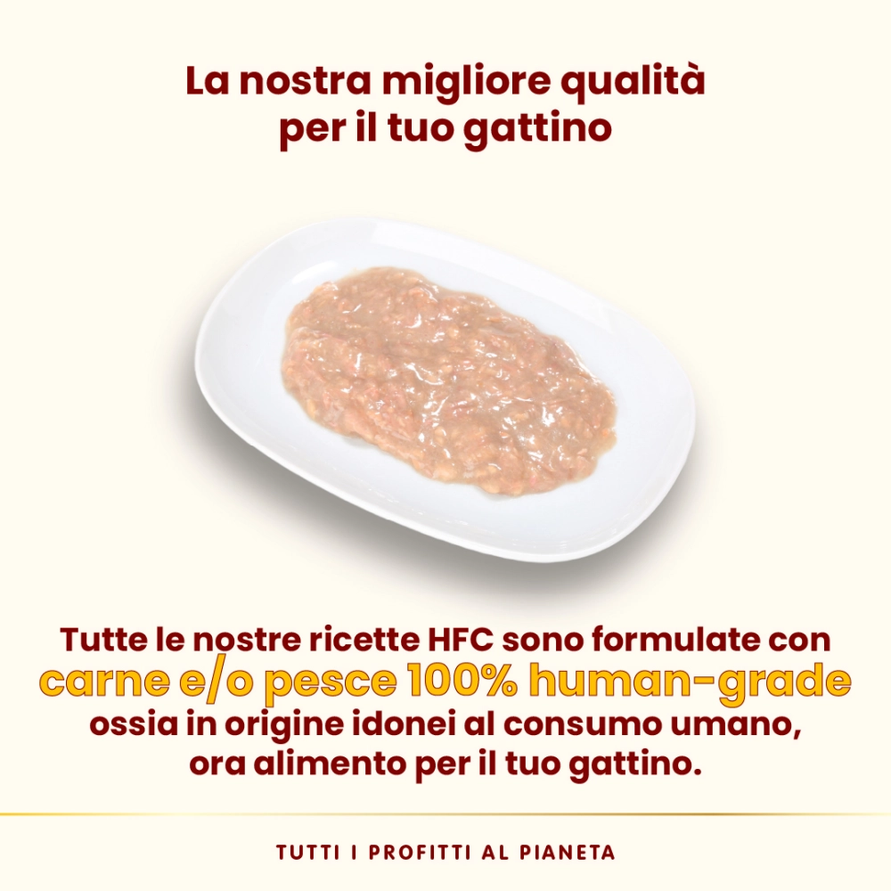 Almo NatureAlmo Nature HFC Kitten (salmone e tonno)