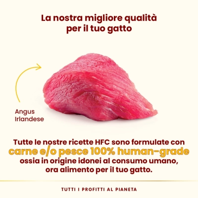 Almo NatureAlmo Nature HFC Sterilised Complete per gatti (angus irlandese)