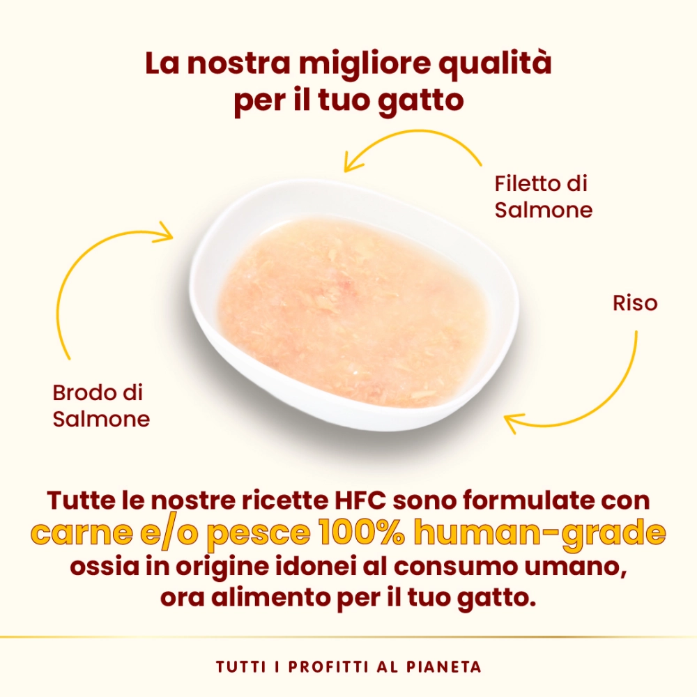 Almo NatureAlmo Nature Hydration Help (brodo di salmone con filetti di salmone)