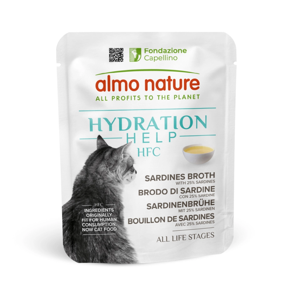 Almo NatureAlmo Nature Hydration Help (brodo di sardine con sardine)