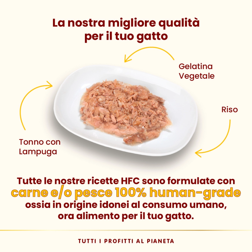 Almo NatureAlmo Nature HFC Jelly (tonno e lampuga)