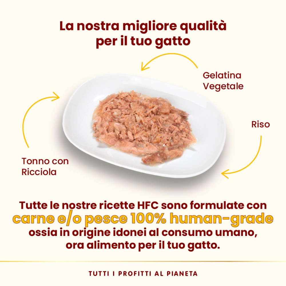 Almo NatureAlmo Nature HFC Jelly (tonno e ricciola)