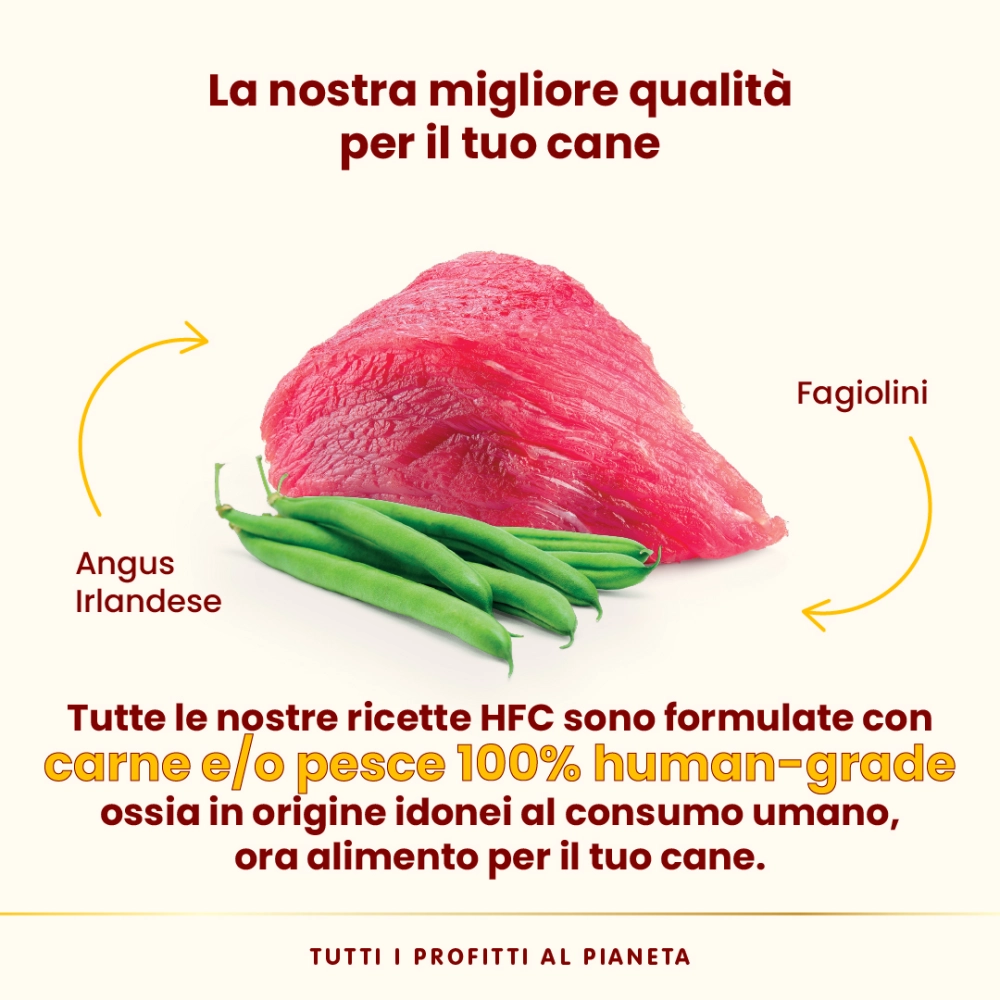 Almo NatureAlmo Nature HFC Complete per cani (angus irlandese con fagiolini)