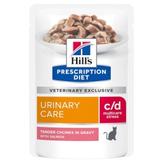 Hill's Prescription Diet c/d feline Urinary Stress al salmone