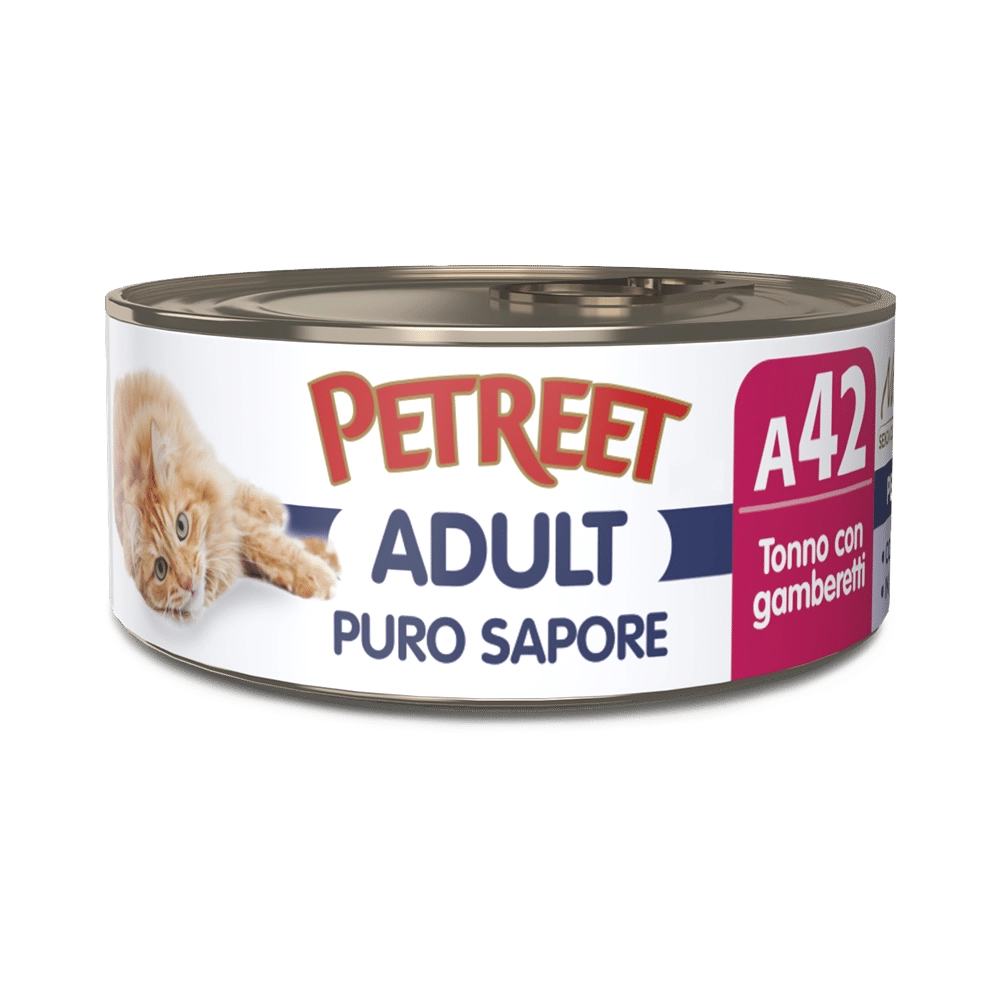 PetreetPetreet A42 Adult Puro Sapore (Tonno con Gamberetti)