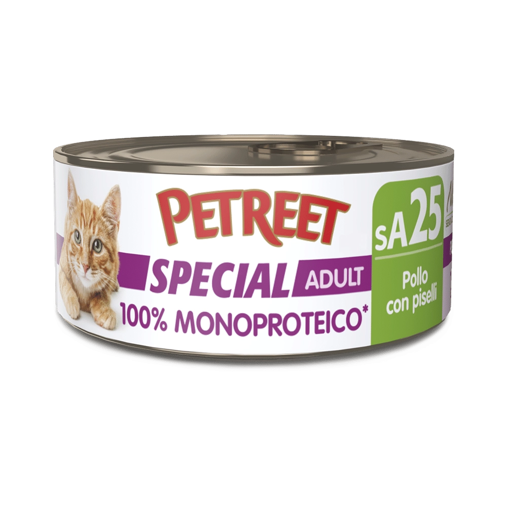 PetreetPetreet SA25 Special Adult Monoproteico (Pollo con Piselli)