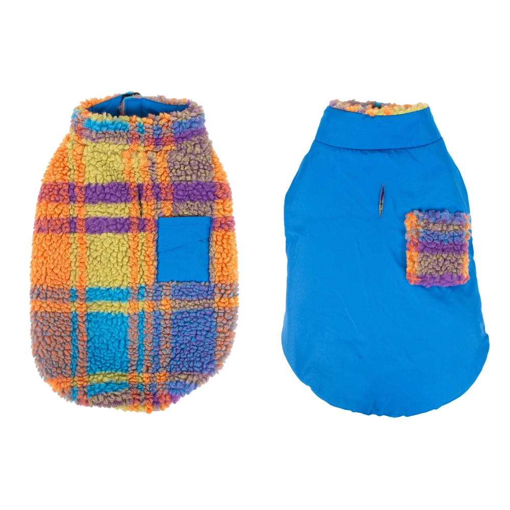 Farm CompanyFarm Company Piumino reversibile Vipiteno Pile scozzese