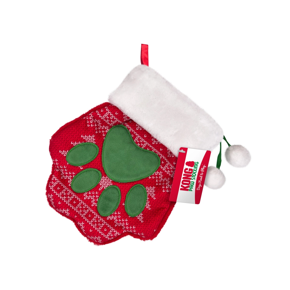 KongKong Holiday Stocking Paw