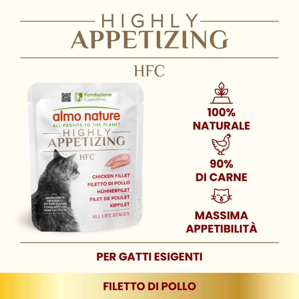 Almo NatureAlmo Nature High Appetizing (Filetto di Pollo)