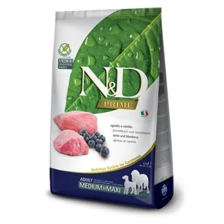 Farmina N&D Prime Medium/Maxi canine (agnello e mirtillo)