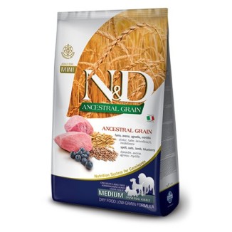 Farmina N&D Ancestral Grain Medium canine (agnello e mirtillo)