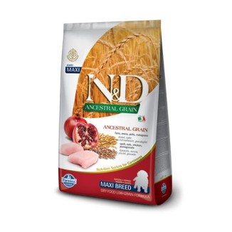 Farmina N&D Ancestral Grain Maxi Puppy canine (pollo e melograno)