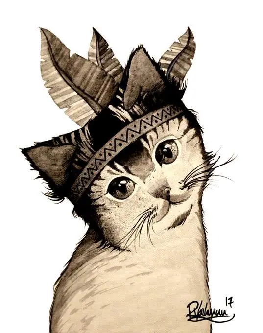 L'artista dei gatti fa impazzire il popolo del web